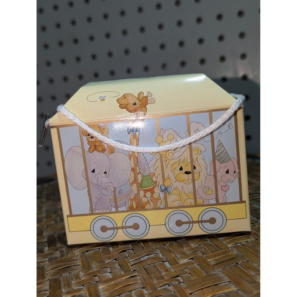 Precious Moments Birthday Series "For Baby" Bear Figurine in box.